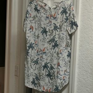 Lauren Conrad Hawaiian Shirt
